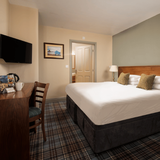 Bedroom at Lindisfarne Inn