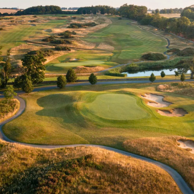 Parkland golf course Northumberland