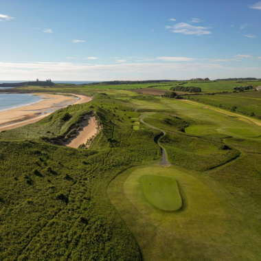 Dunstanburgh Golf Club near Bamburgh Castle Golf Club