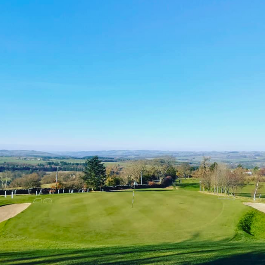 Stunning views over the green at Stocksfield Golf Club of Northumberland