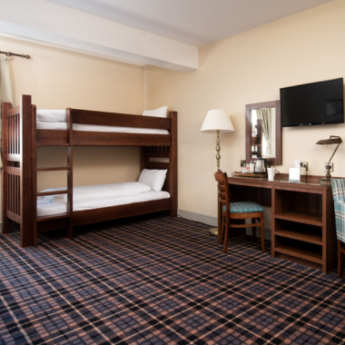 Family room with bunk beds