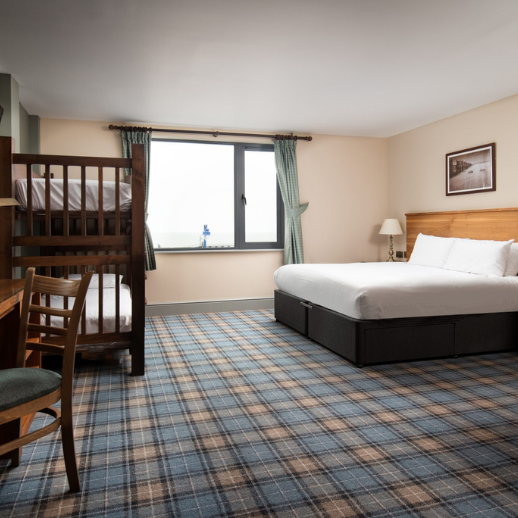 Family bedroom in northumberland, part of the inn collection group
