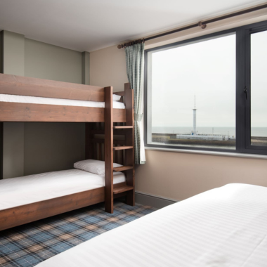 Family Room with Sea View at The Commissioners Quay Inn