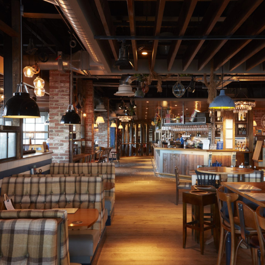 Golfers bar in Northumberland