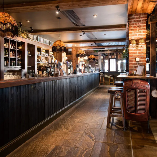 The Hog's head Inn bar