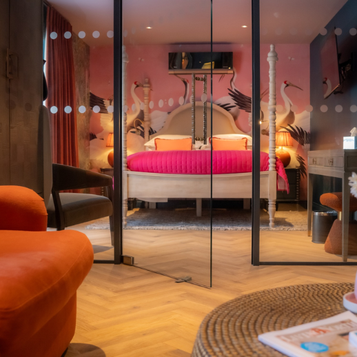 Luxury bedroom at The Tempus