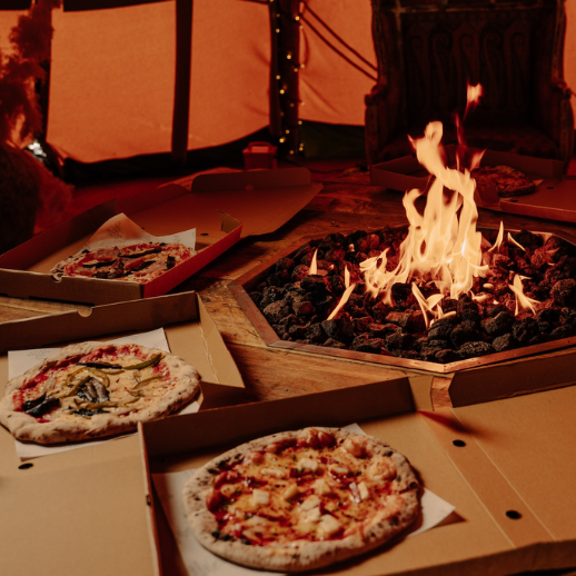 Pizzas in Northumberland at The Tempus