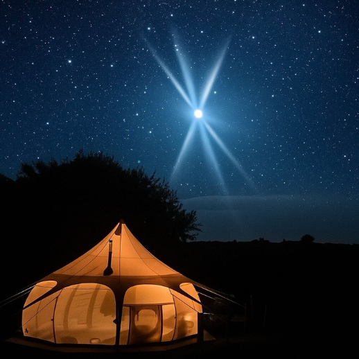 The Yurts in Northumberland